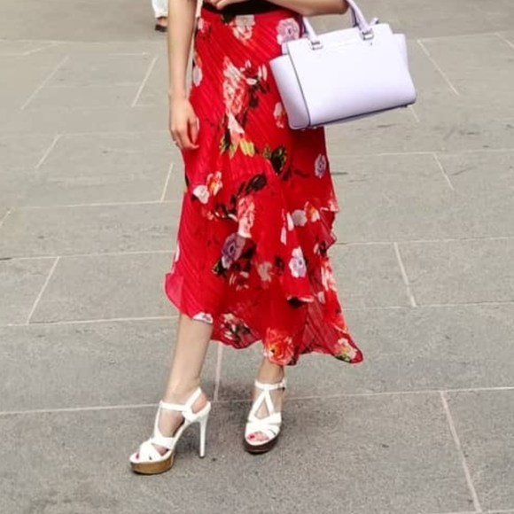 Floral Maxi Skirt - Picture 4 of 11